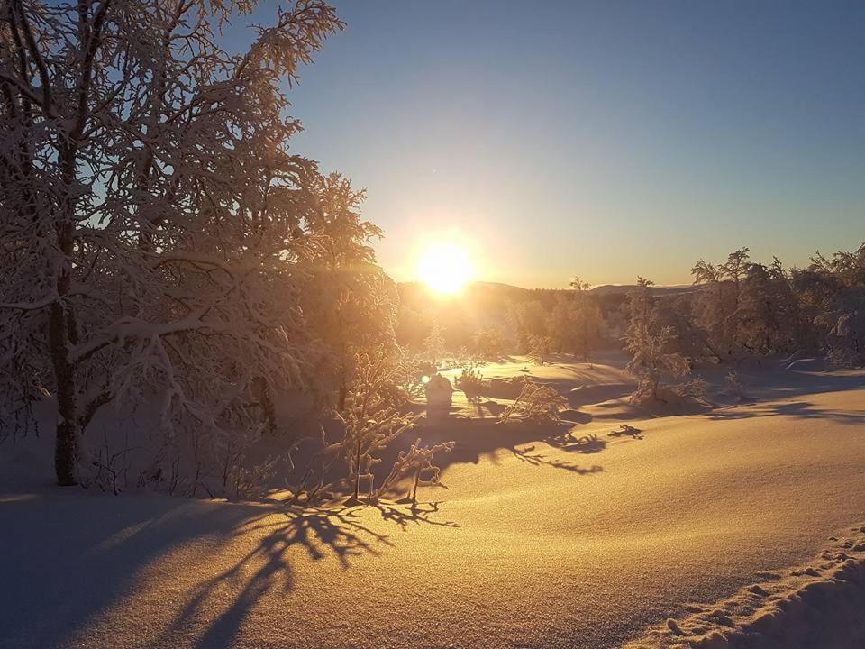 Bruksvallarna - Modern Fjaellstuga Med Panoramautsikt Och Wifi Bagian luar foto